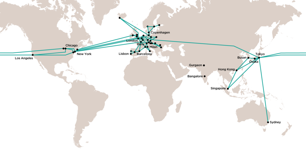 Colt Network Map
