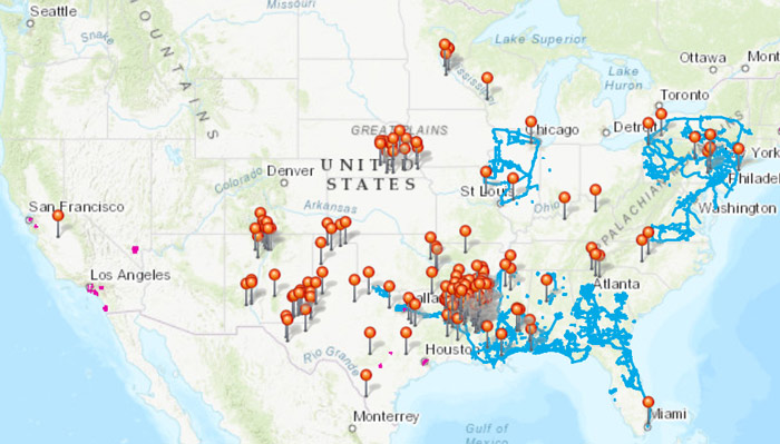 Uniti Fiber Network Map