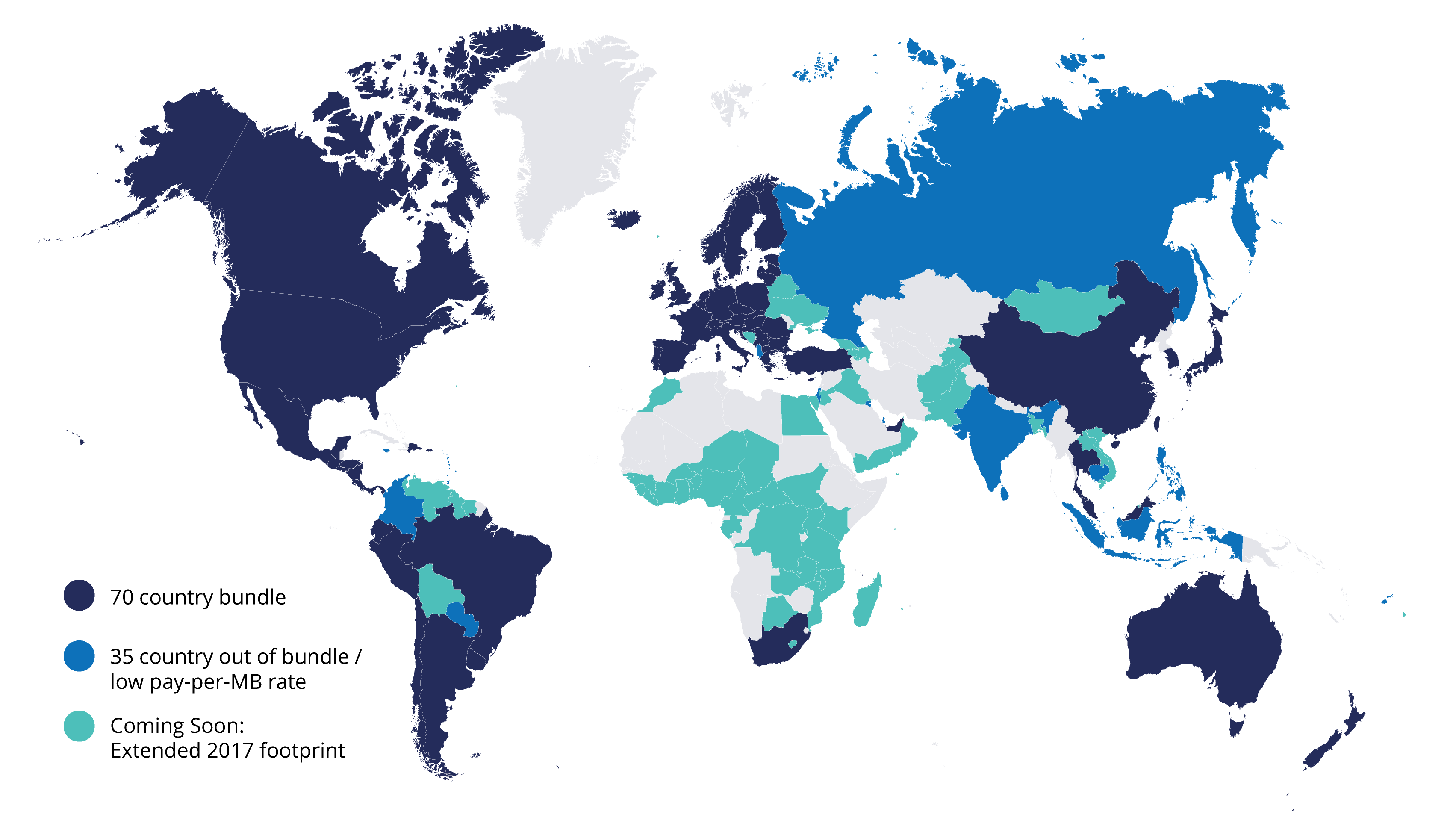 Globalgig network map
