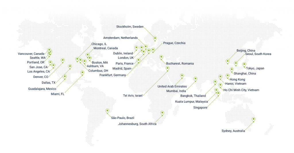 Cato Global Backbone Network Map