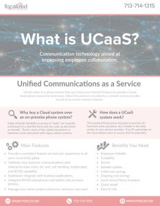 What is UCaaS?-Focalized Networks